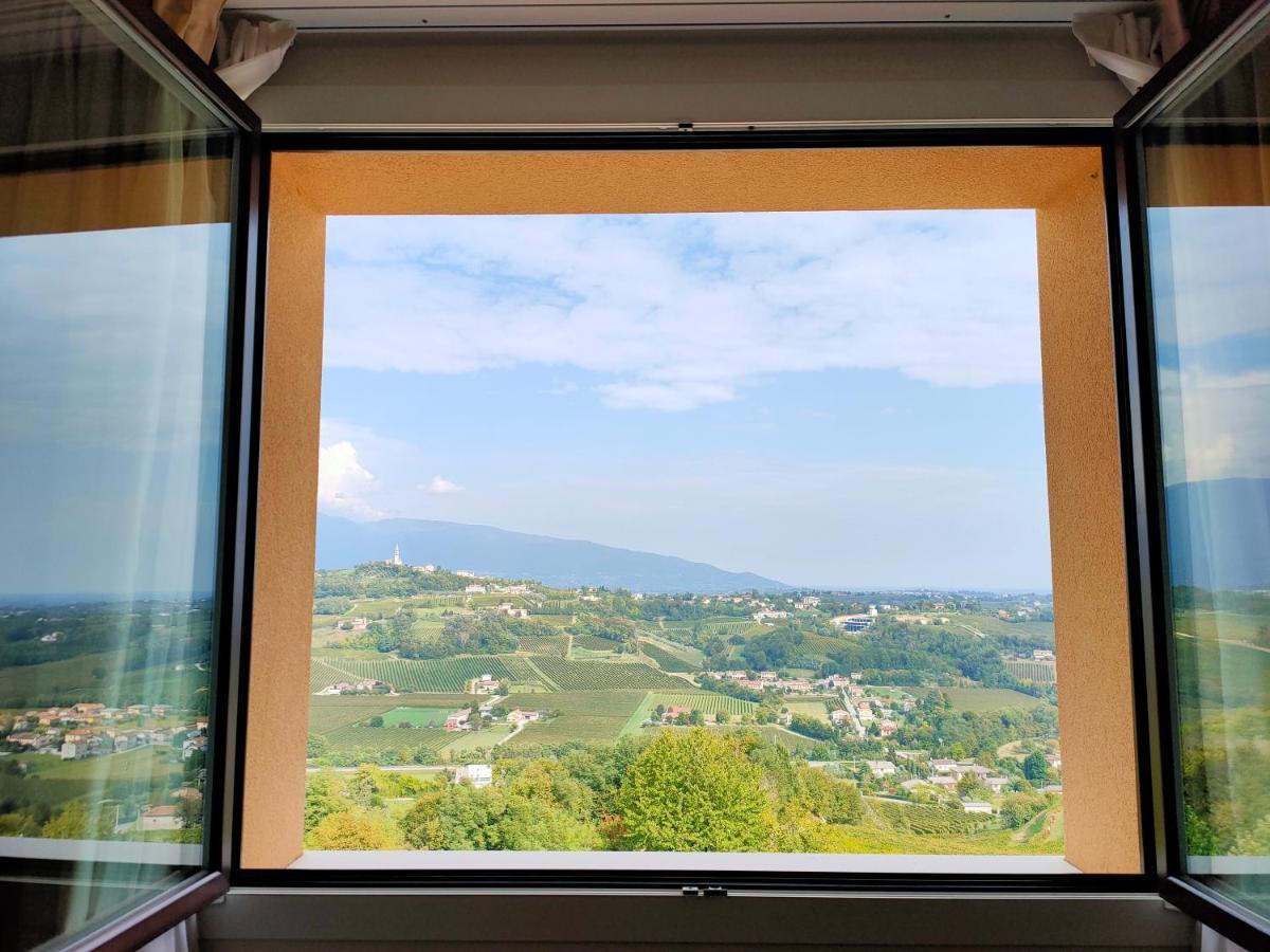 Villa Del Poggio Prosecco Bike Hotel San Pietro Di Feletto Kültér fotó